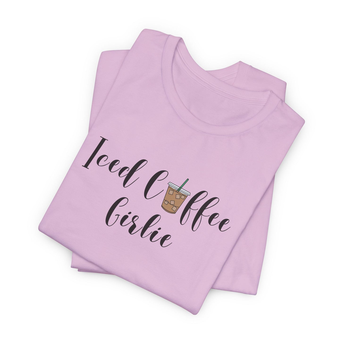 Iced Coffee Girlie Tee