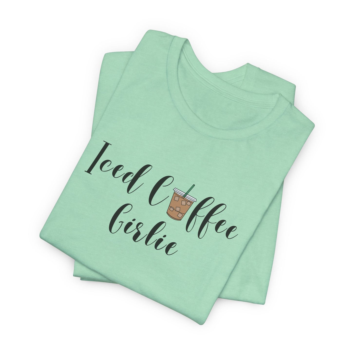 Iced Coffee Girlie Tee