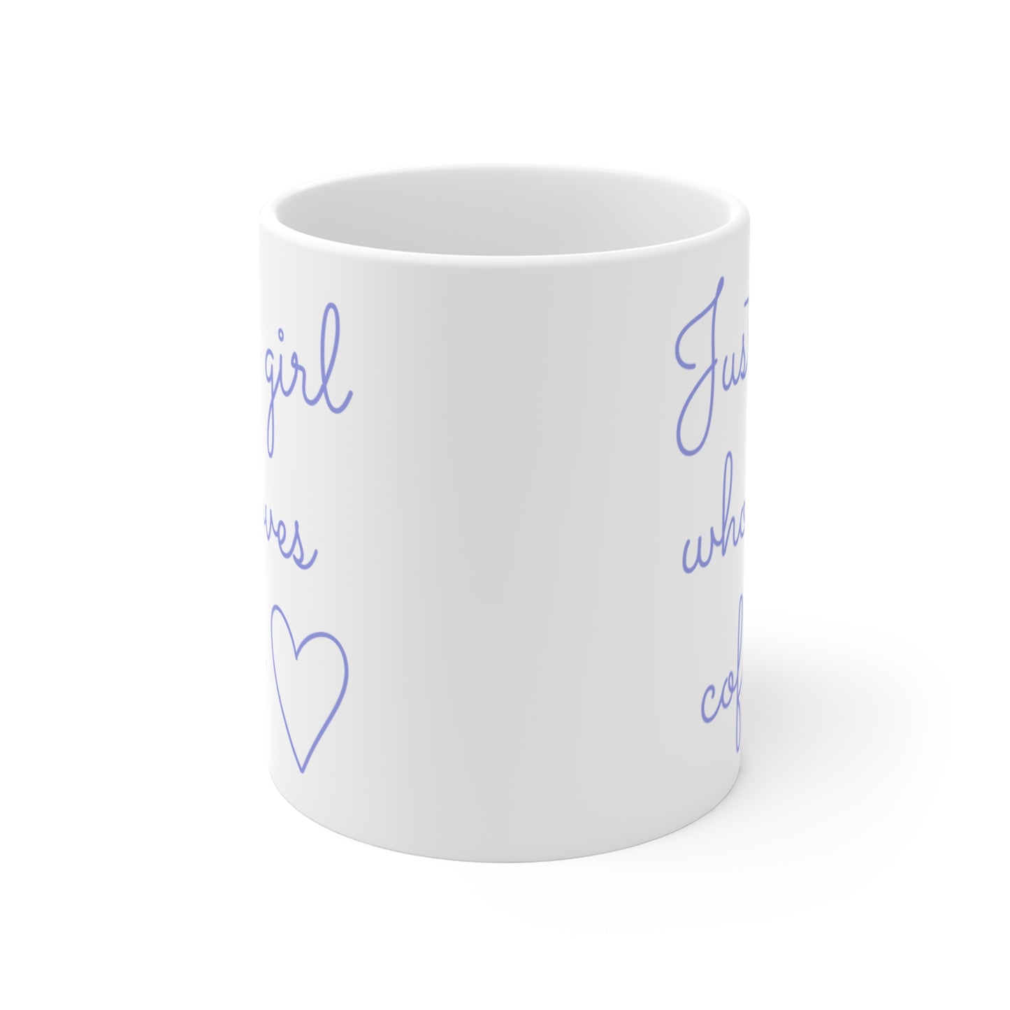 Just A Girl Who Loves Coffee Mug