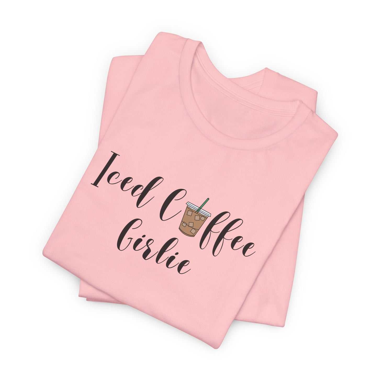 Iced Coffee Girlie Tee