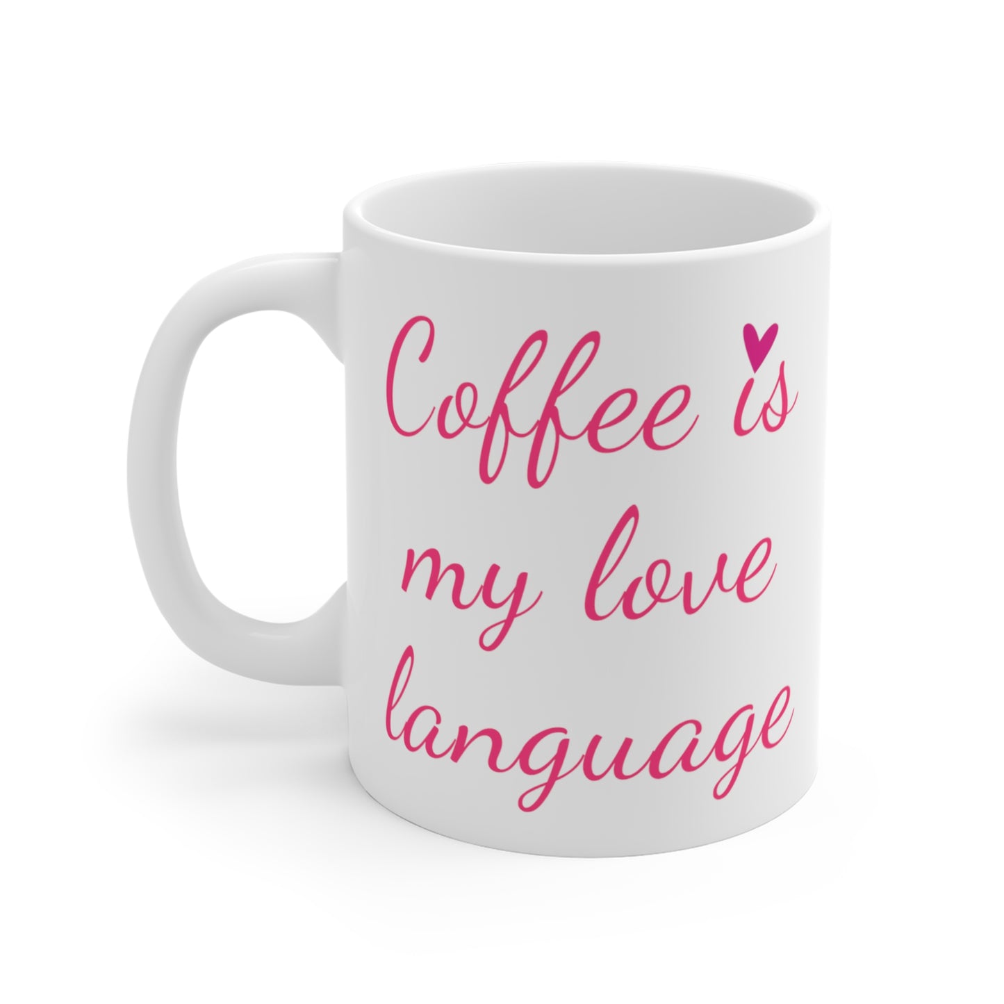 Coffee Is My Love Language Mug - Dancing Edition