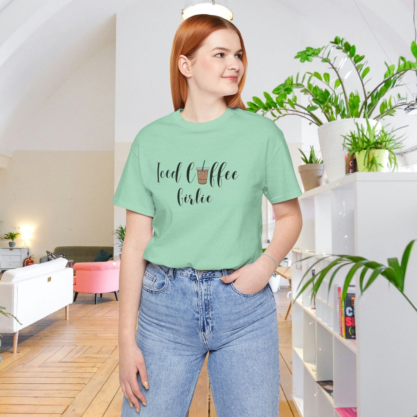 Iced Coffee Girlie Tee