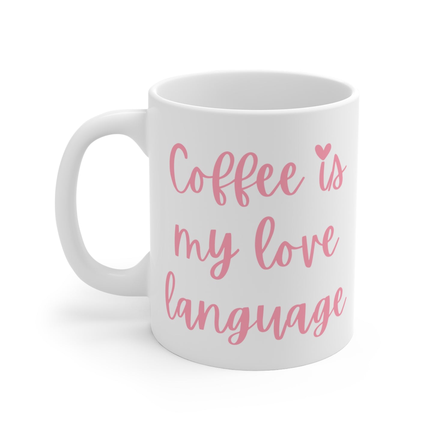 Coffee Is My Love Language Mug - Apricots Edition