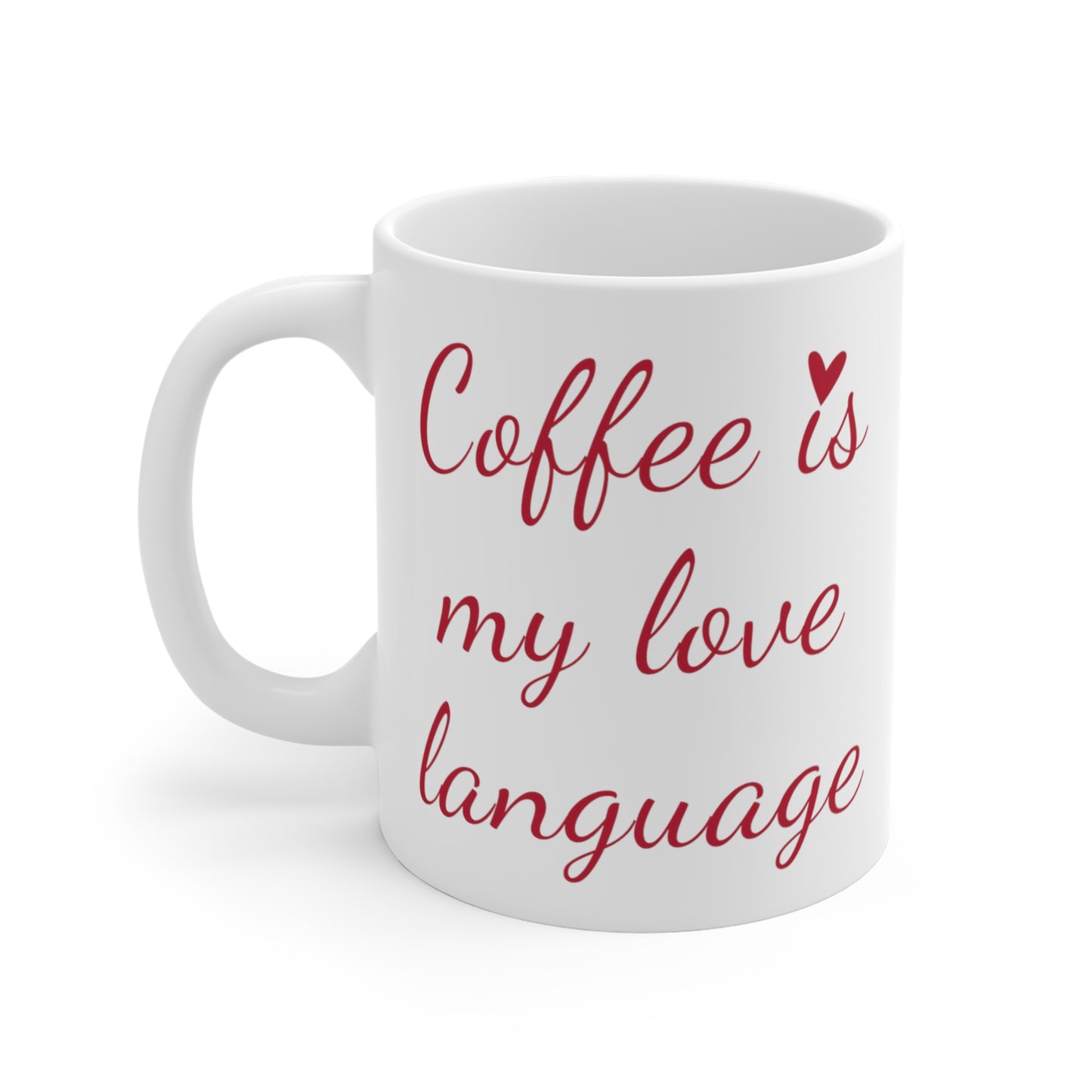 Coffee Is My Love Language Mug - Dancing Edition