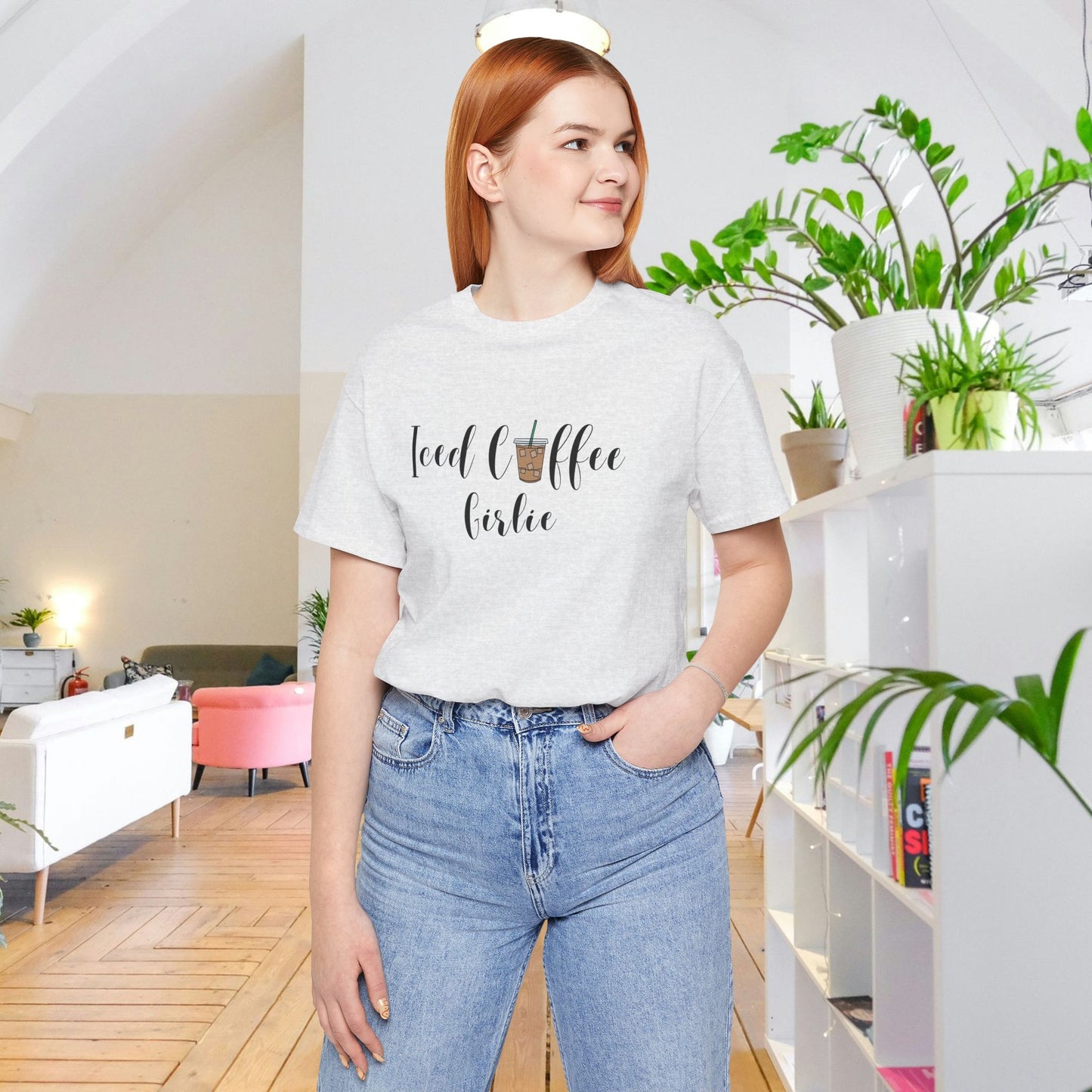 Iced Coffee Girlie Tee