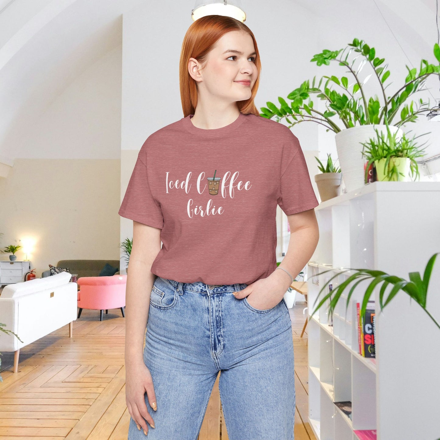 Iced Coffee Girlie Tee