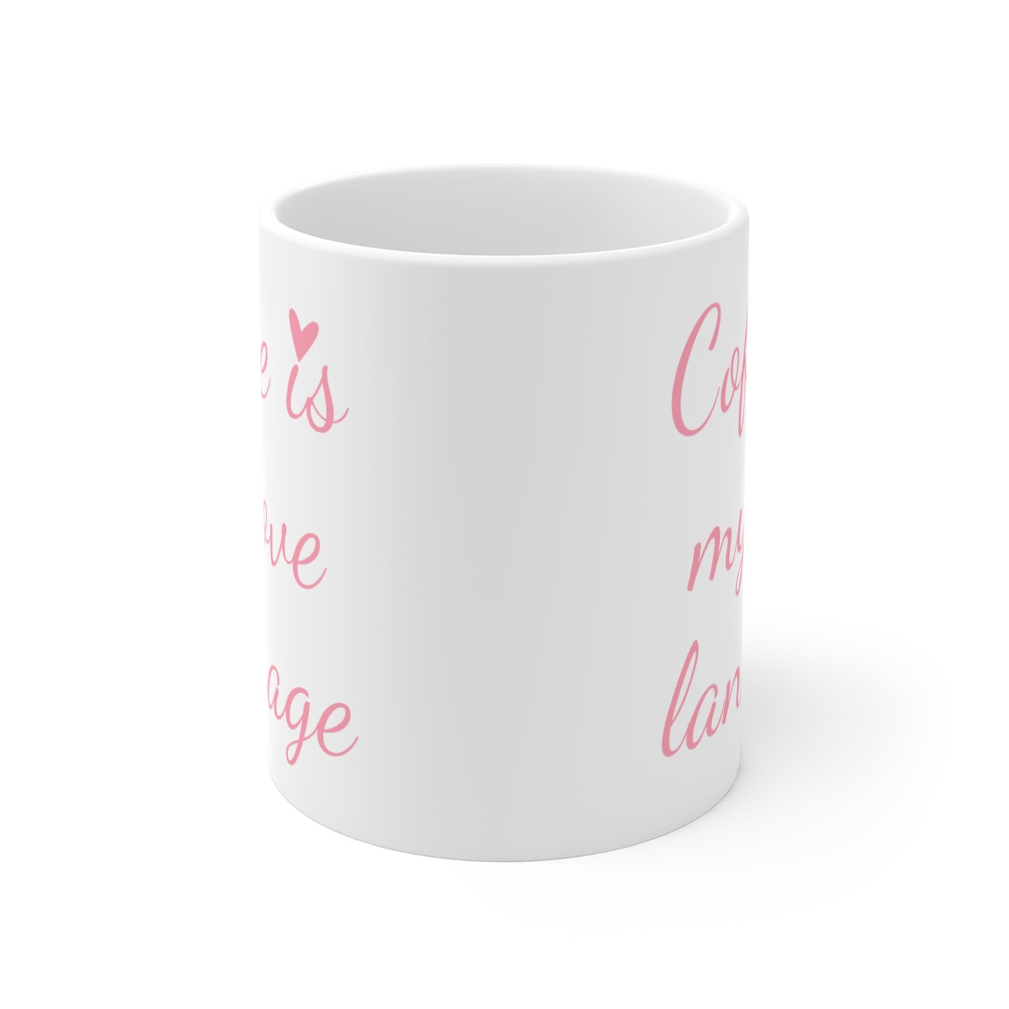 Coffee Is My Love Language Mug - Dancing Edition