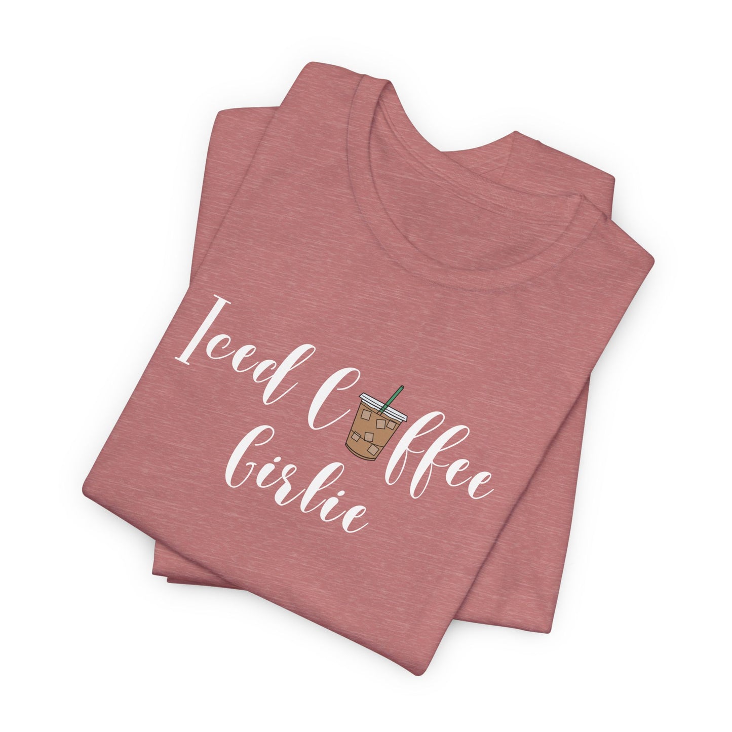 Iced Coffee Girlie Tee