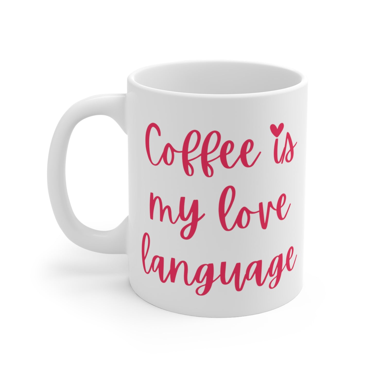 Coffee Is My Love Language Mug - Apricots Edition