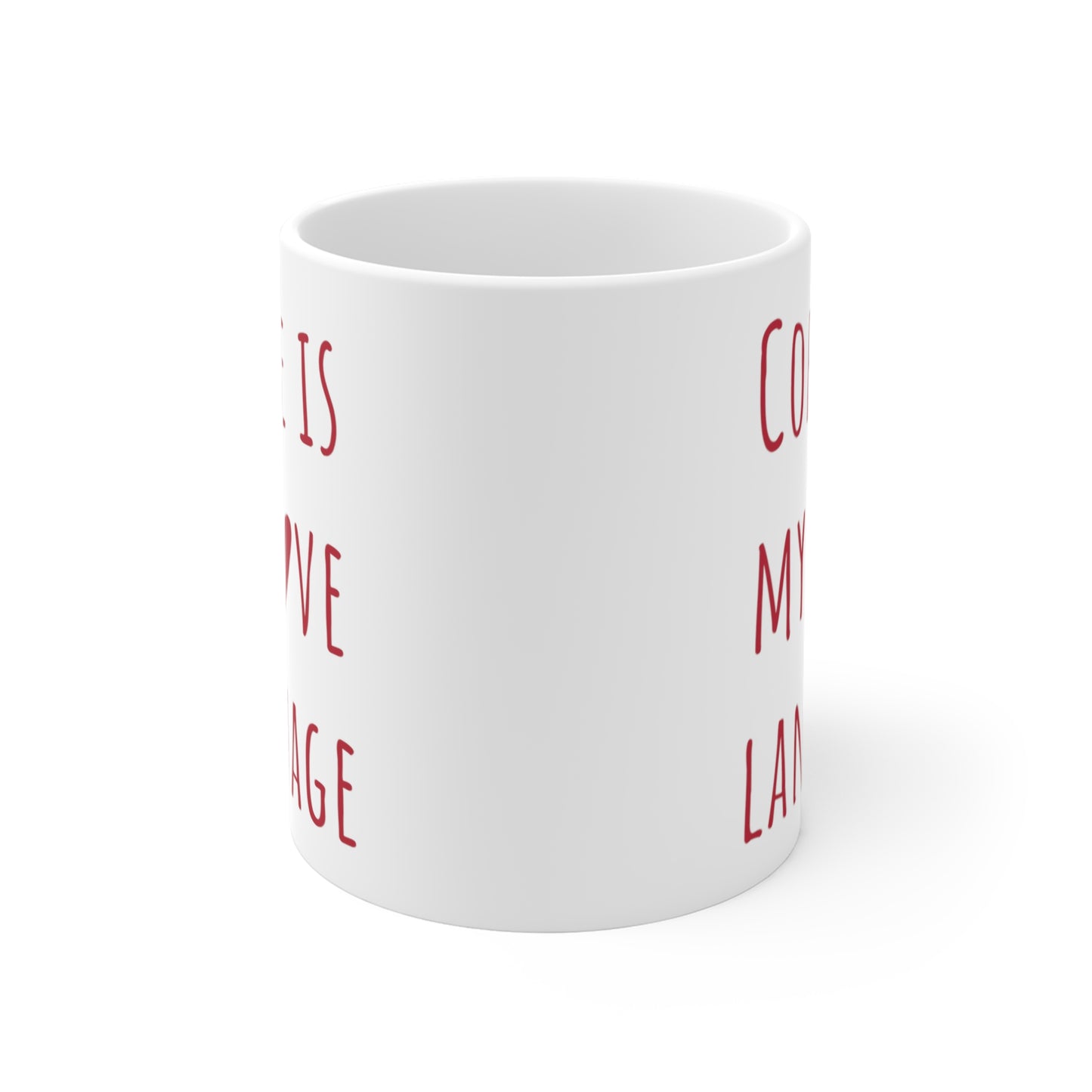 Coffee Is My Love Language Mug - Amatic Edition