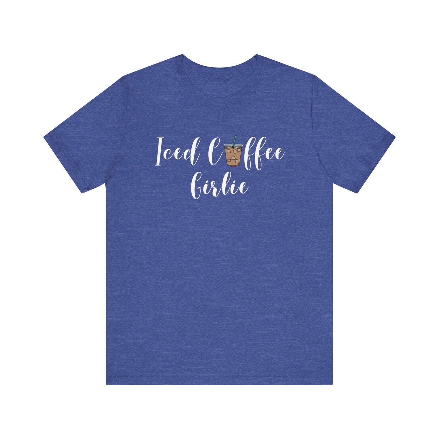 Iced Coffee Girlie Shirt