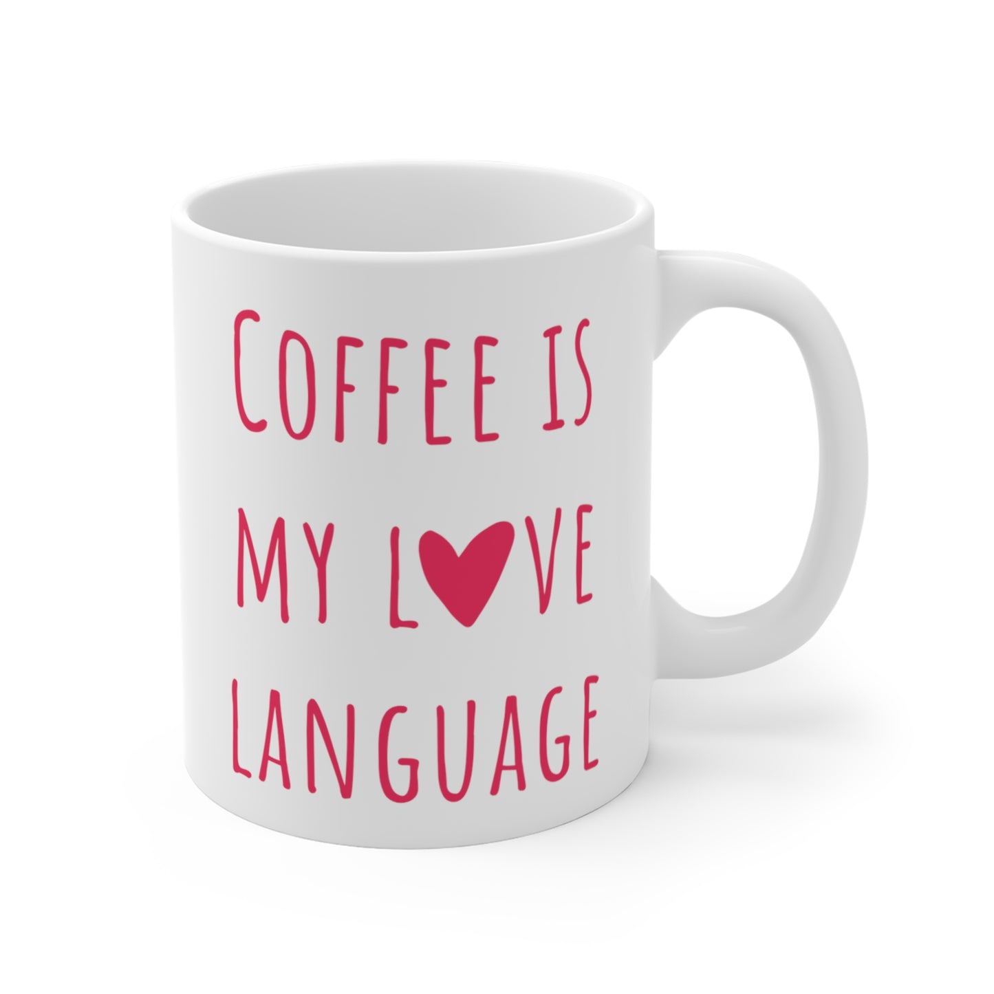 Coffee Is My Love Language Mug - Amatic Edition