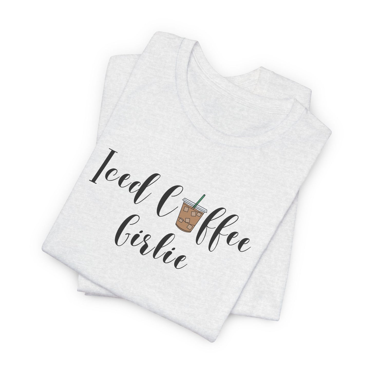 Iced Coffee Girlie Tee