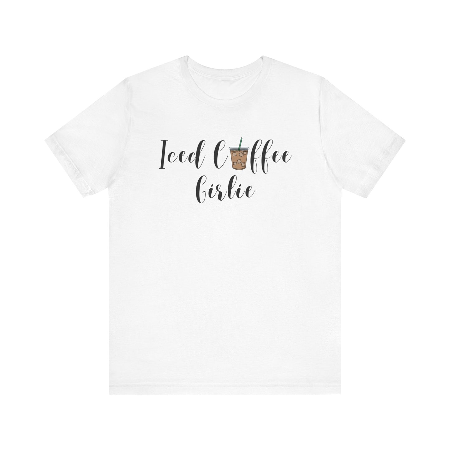 Iced Coffee Girlie Shirt