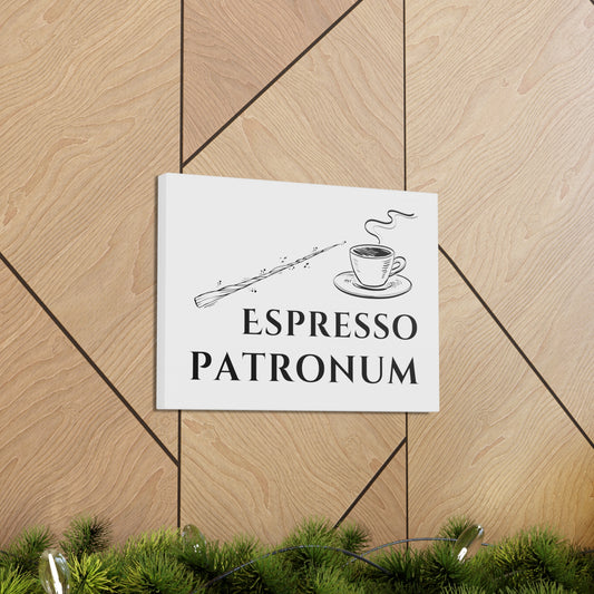 Espresso Patronum Canvas Wall Art