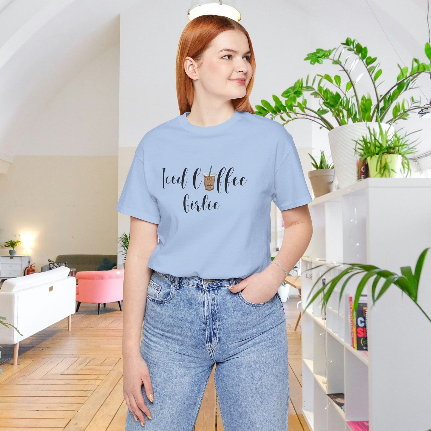 Iced Coffee Girlie Tee