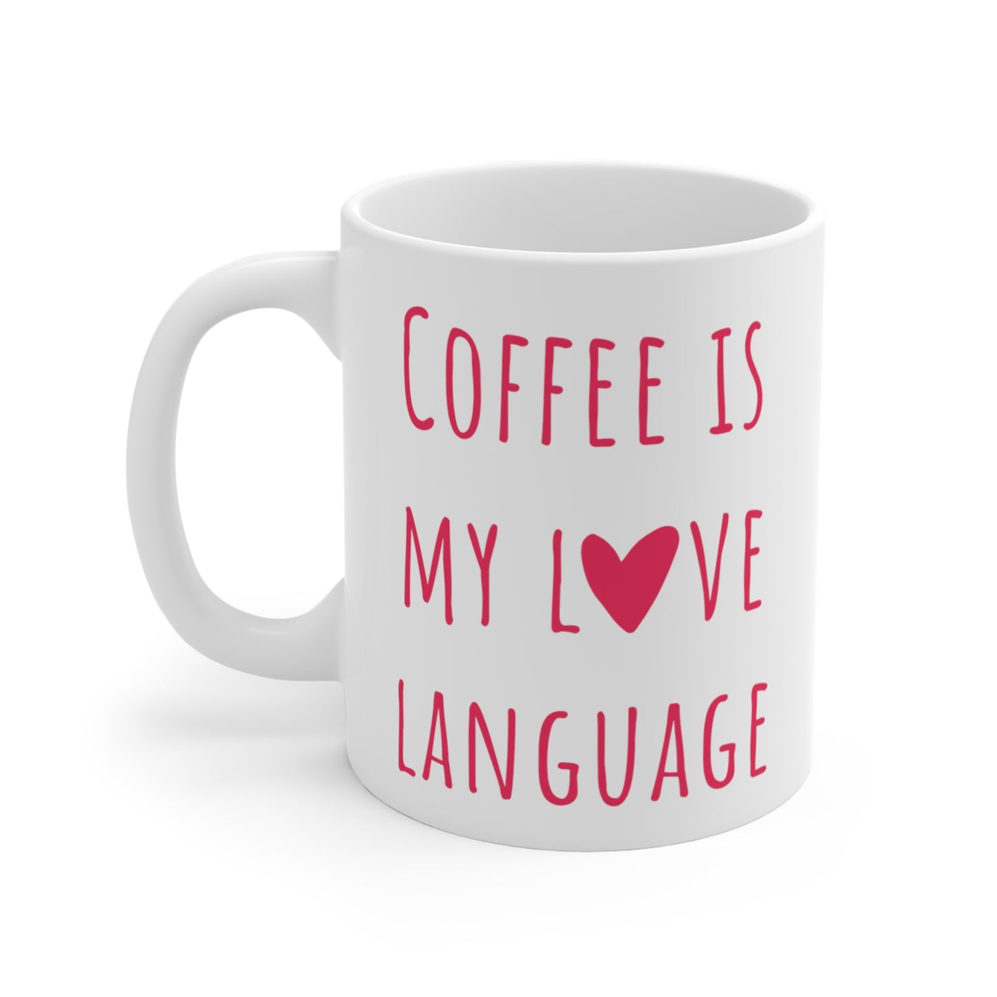 Coffee Is My Love Language Mug - Amatic Edition