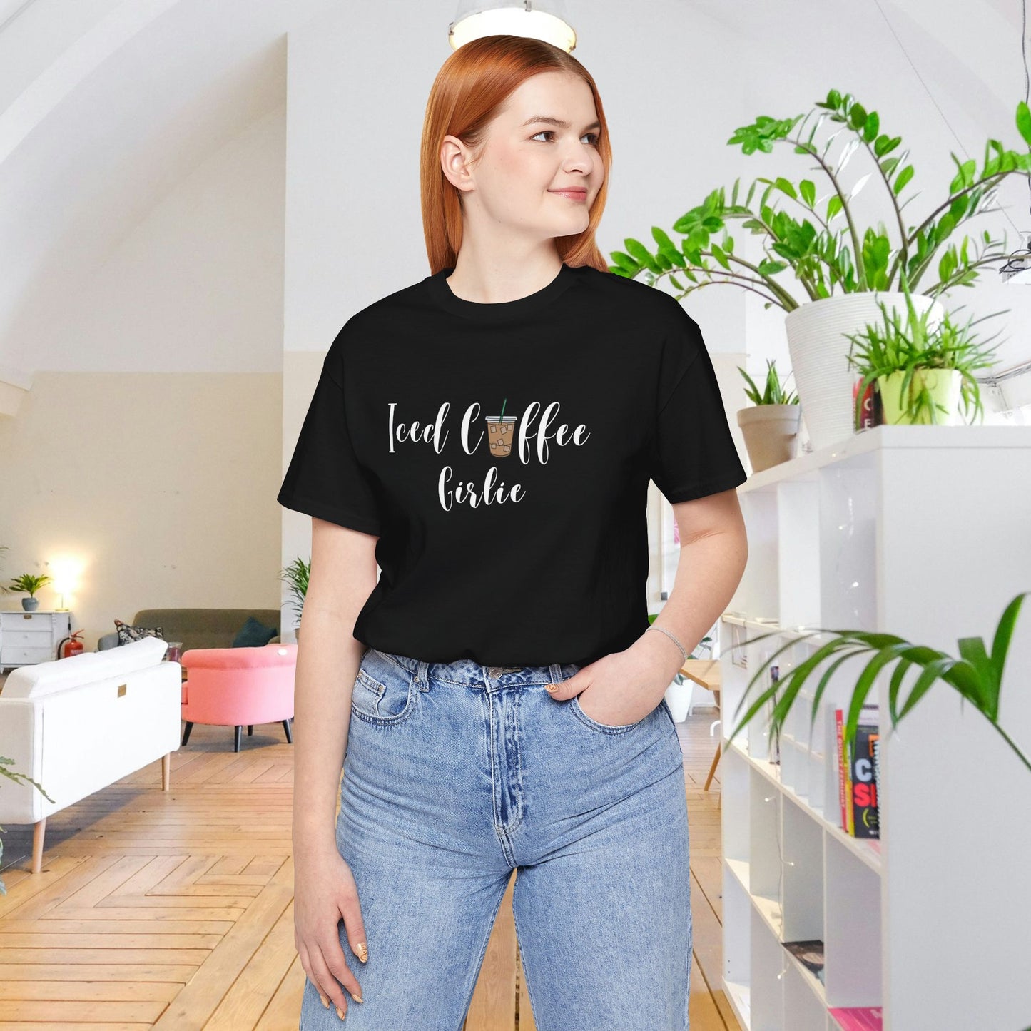 Iced Coffee Girlie Tee