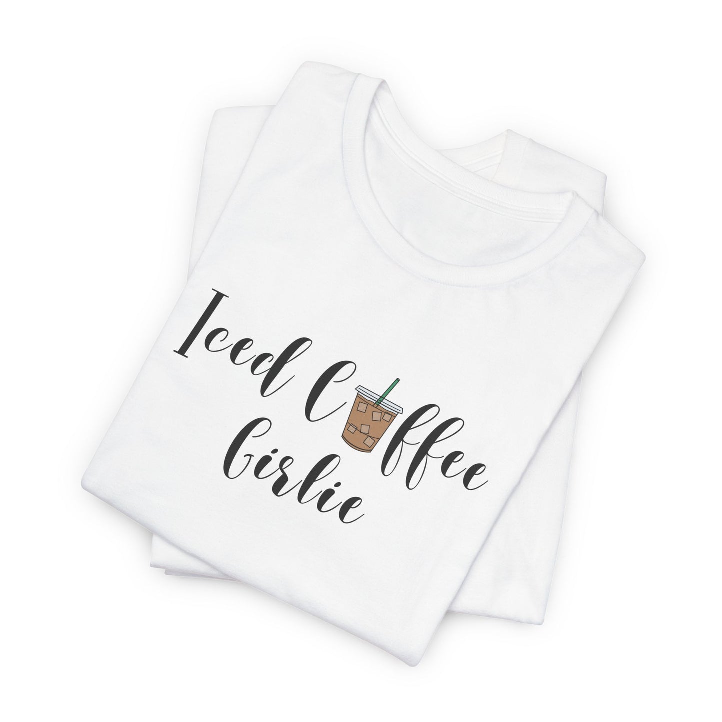 Iced Coffee Girlie Tee