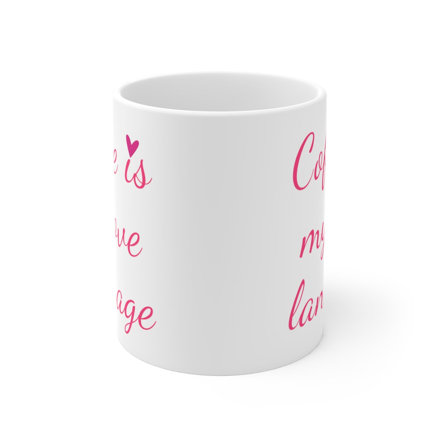 Coffee Is My Love Language Mug - Dancing Edition