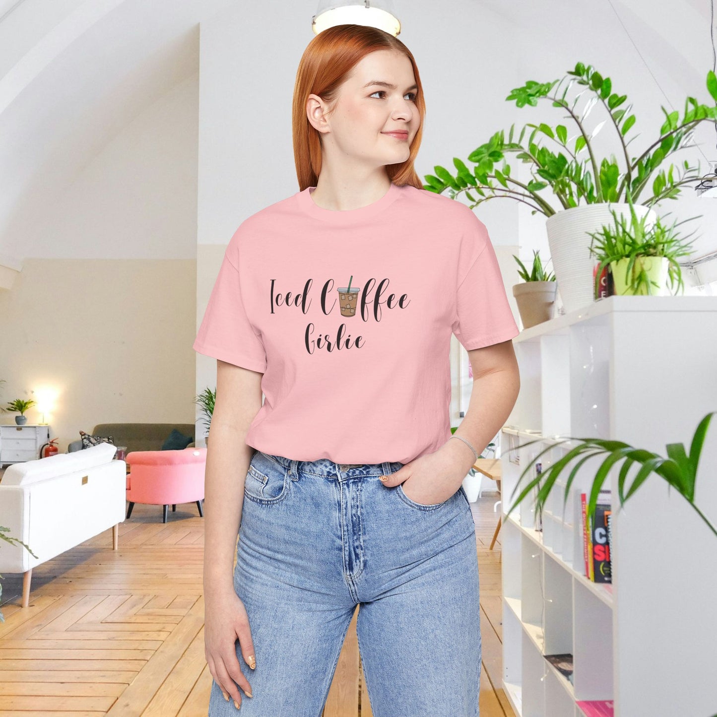 Iced Coffee Girlie Tee