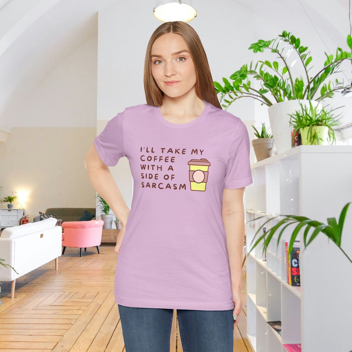 I'll Take My Coffee With A Side Of Sarcasm Tee