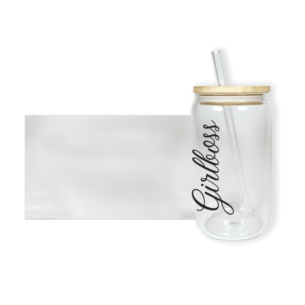 Girlboss Handwritten Glass Tumbler