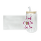 Iced Coffee Girlie Glass Tumbler