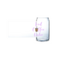 Iced Coffee Girlie Glass Tumbler