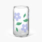 Floral Bliss Glass Tumbler