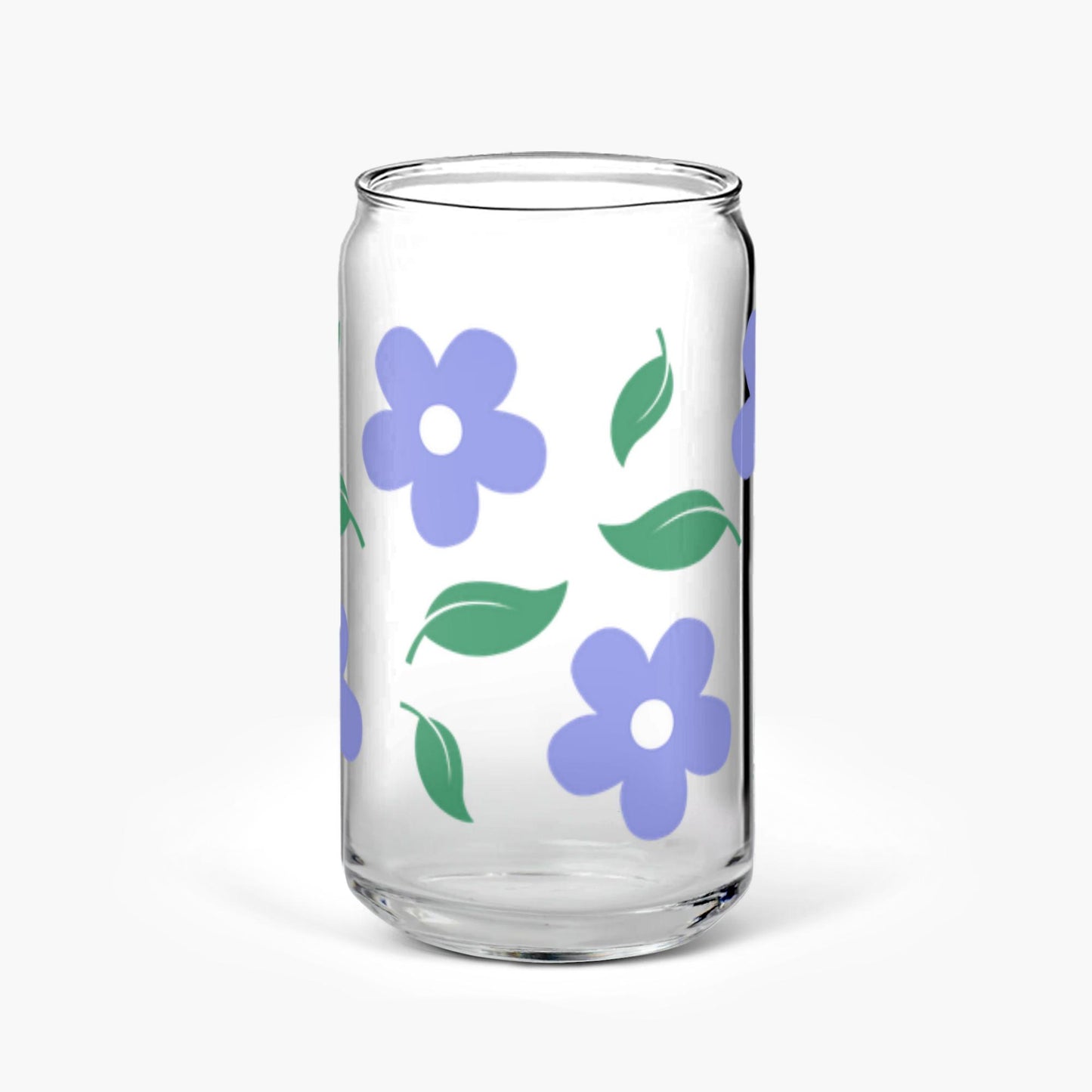 Floral Bliss Glass Tumbler