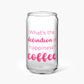 What's The Definition Of Happiness? Coffee Glass Tumbler