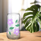 Floral Bliss Glass Tumbler