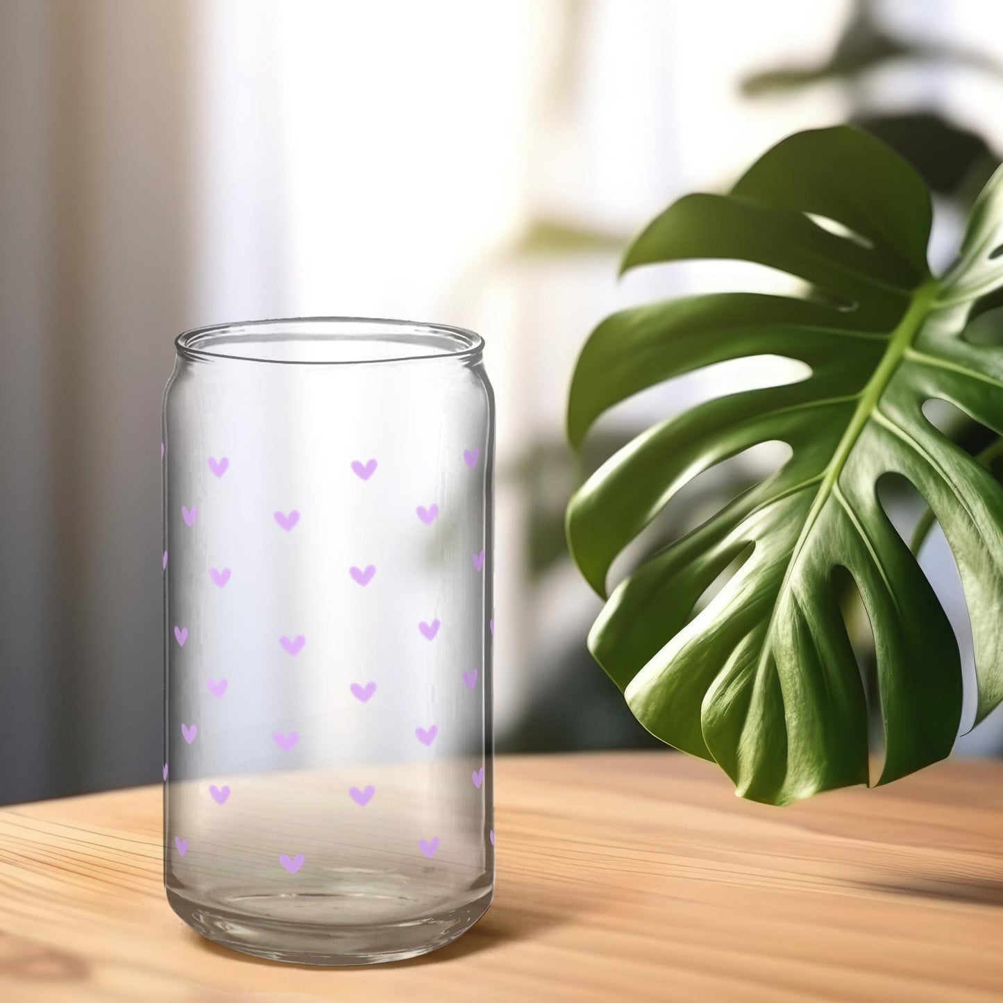 Little Hearts Glass Tumbler