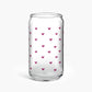 Little Hearts Glass Tumbler