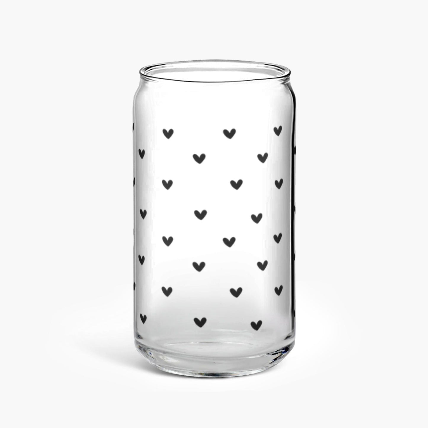 Little Hearts Glass Tumbler