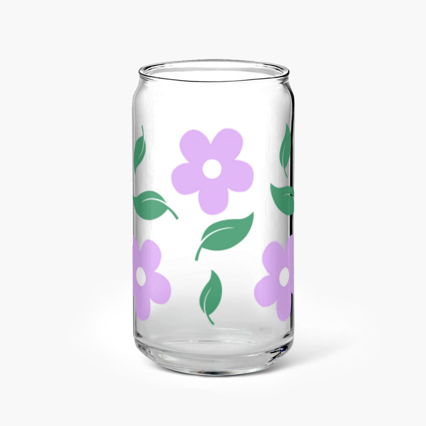 Floral Bliss Glass Tumbler