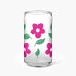 Floral Bliss Glass Tumbler