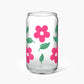 Floral Bliss Glass Tumbler