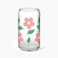 Floral Bliss Glass Tumbler