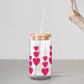 Hanging Hearts Glass Tumbler