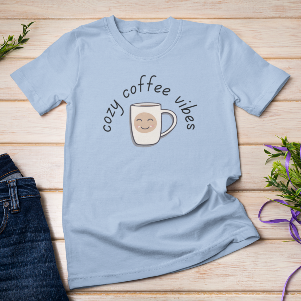Cozy Coffee Vibes Tee