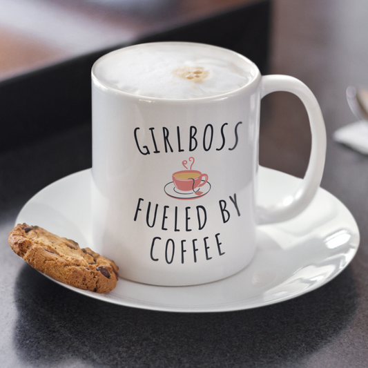 Girlboss Fueled By Coffee Mug