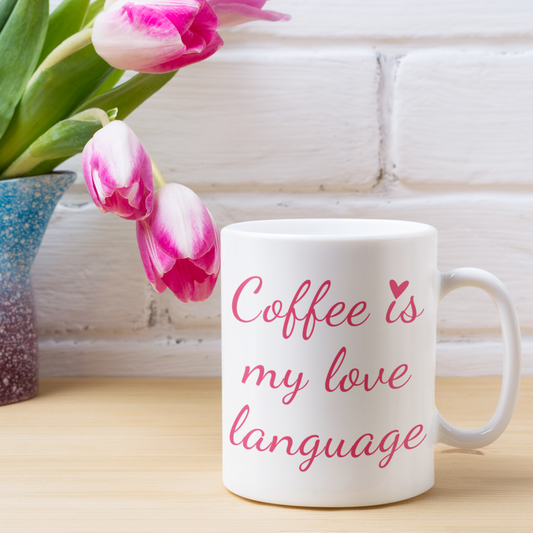 Coffee Is My Love Language Mug - Dancing Edition
